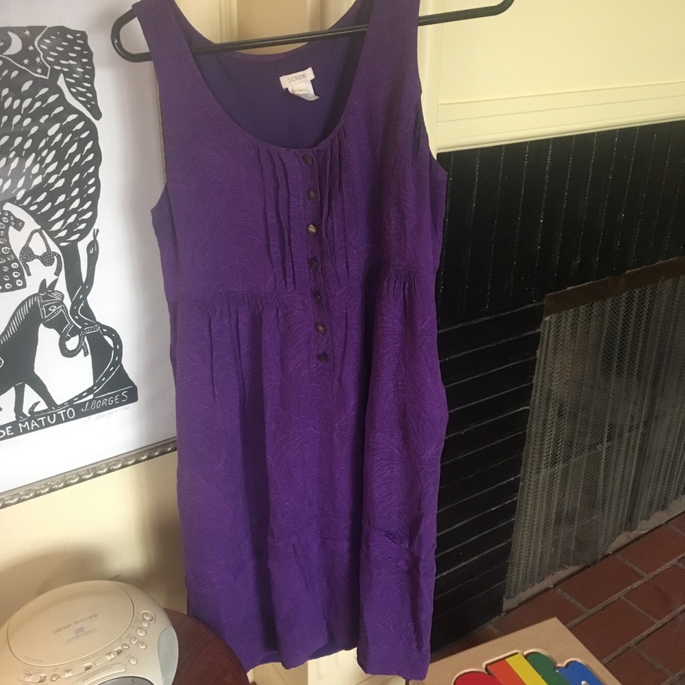 J-Crew silk dress.

Like new condition